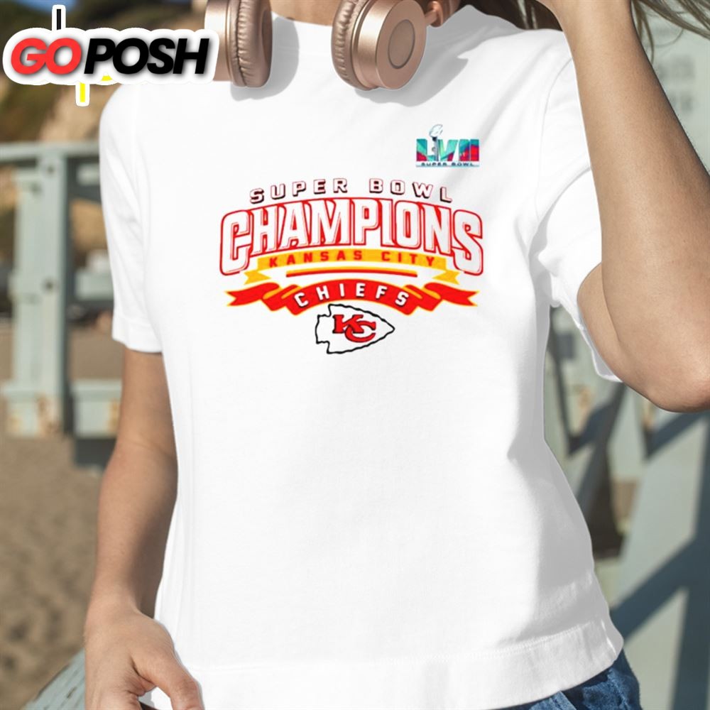 Mens Kansas City Chiefs 2025 Super Bowl Lvii 57 Champions Shirt