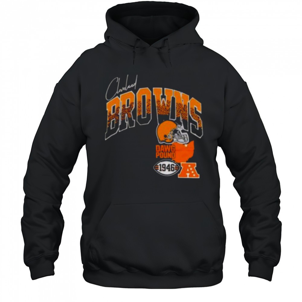 Mens Pro Standard Brown Cleveland Browns Hometown Collection Shirt