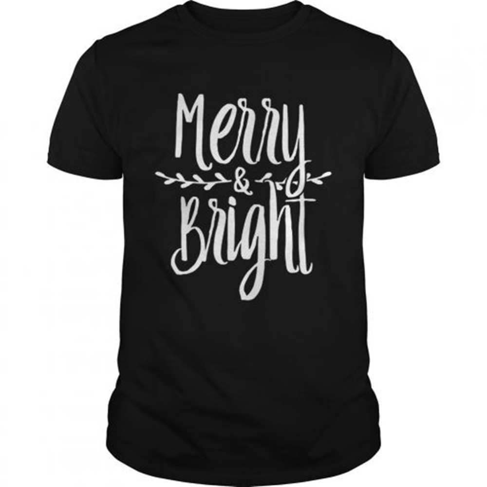 merry-and-bright-christmas-tree-snow-xmas-shirt-ing6t3xt Merry and Bright Christmas Tree Snow Xmas shirt