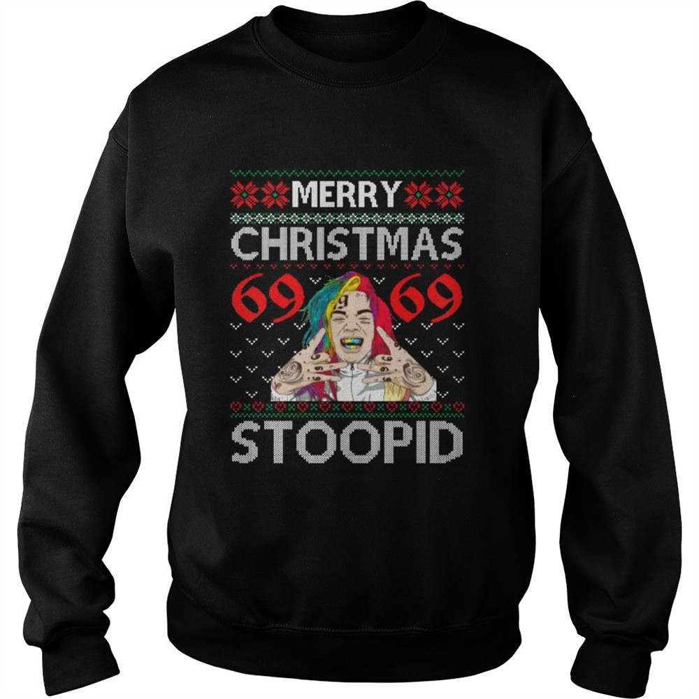 Merry Christmas 69 69 Stoopid Christmas ugly shirt