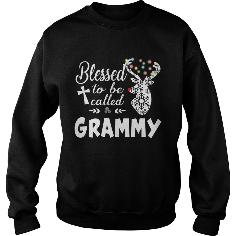 Merry Christmas Blessed To Be Called Grammy TShirt