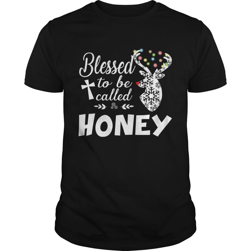 merry-christmas-blessed-to-be-called-honey-tshirt-5vy82u50 Merry Christmas Blessed To Be Called Honey TShirt