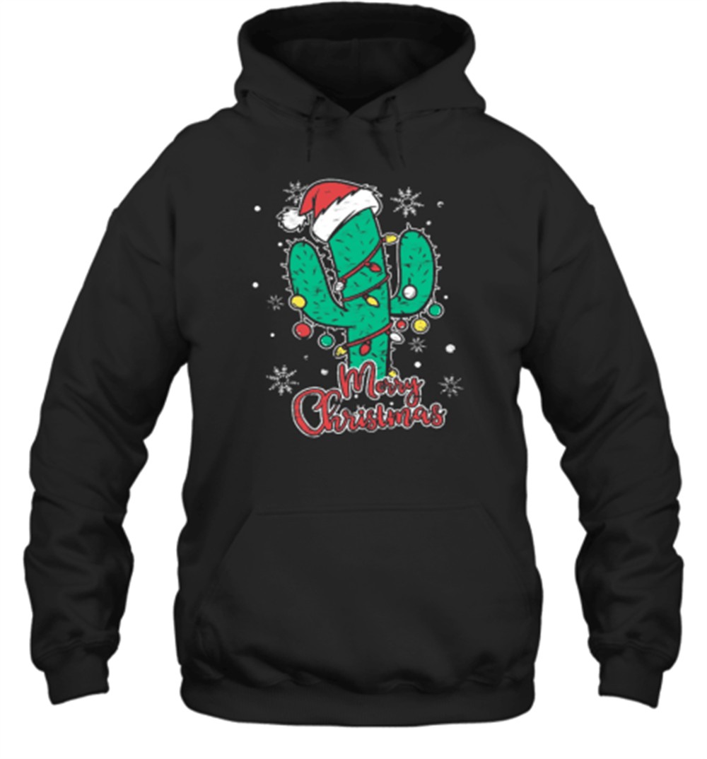 Merry Christmas Cactus Teacher T-Shirt