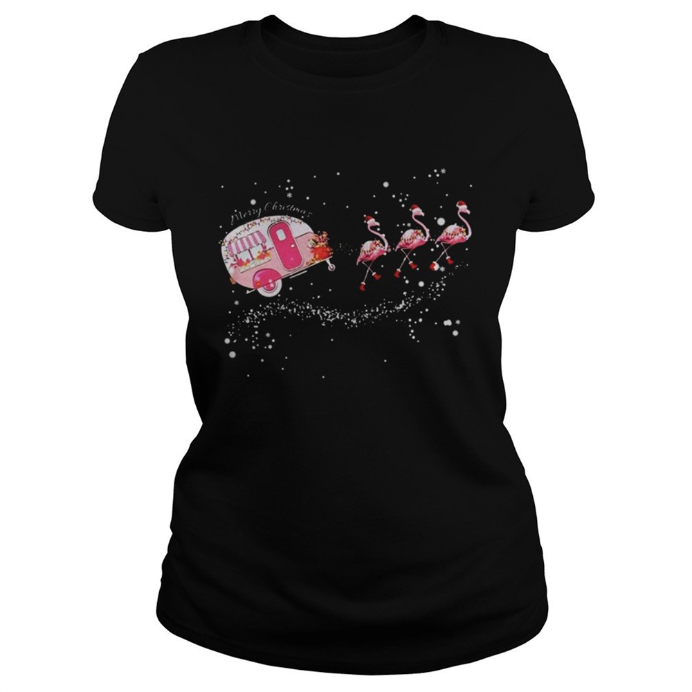 merry-christmas-camping-flamingo-shirt-t03opn2e Merry Christmas camping Flamingo shirt