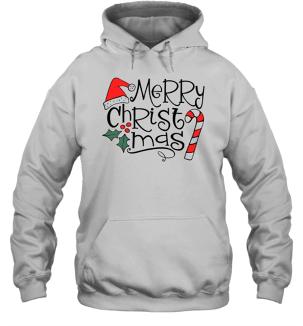 Merry Christmas Candy Canes Teacher T-Shirt