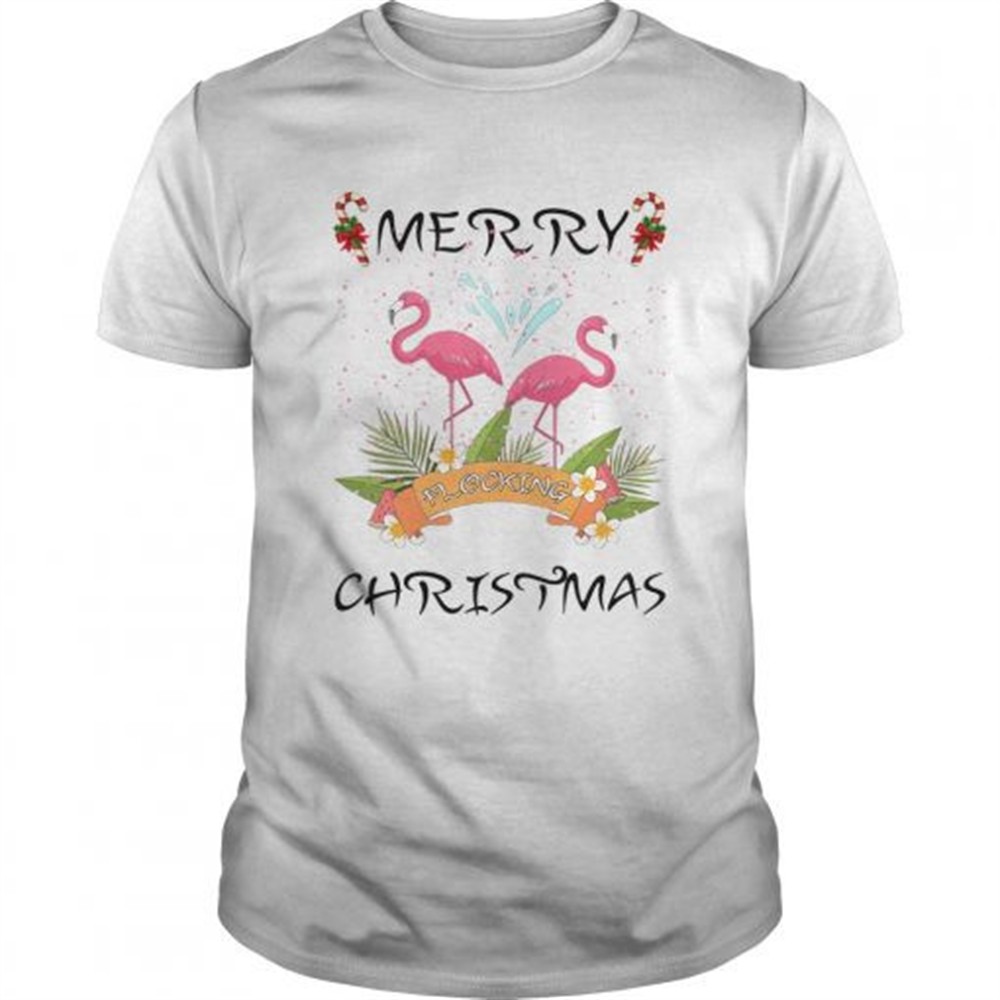 merry-christmas-flocking-shirt-n70w41ud Merry Christmas Flocking shirt