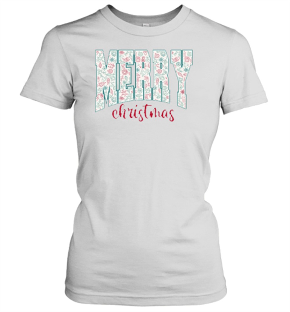 merry-christmas-flower-teacher-t-shirt-58cj8uz6 Merry Christmas Flower Teacher T-Shirt