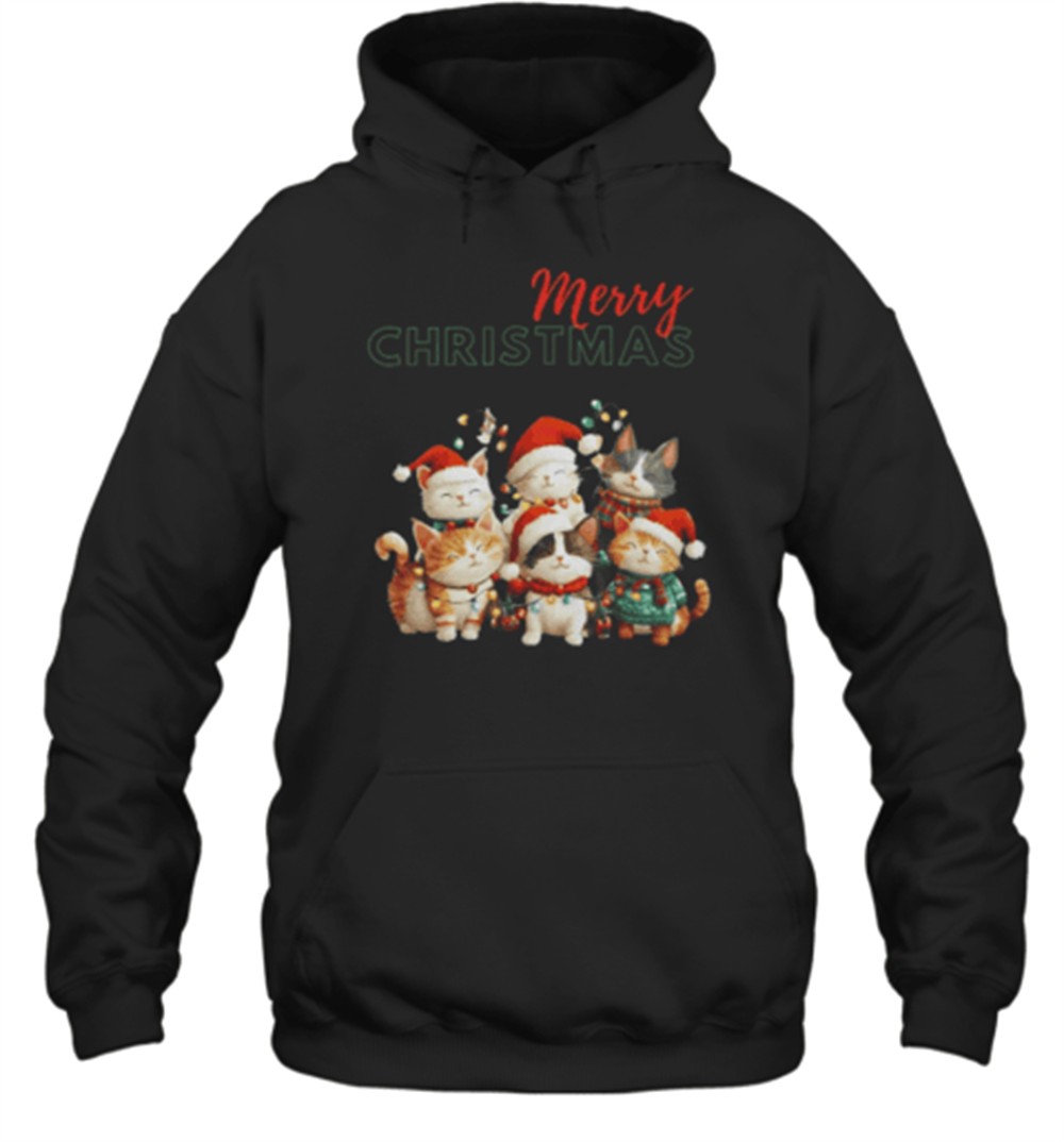 Merry Christmas From Cats T-Shirt