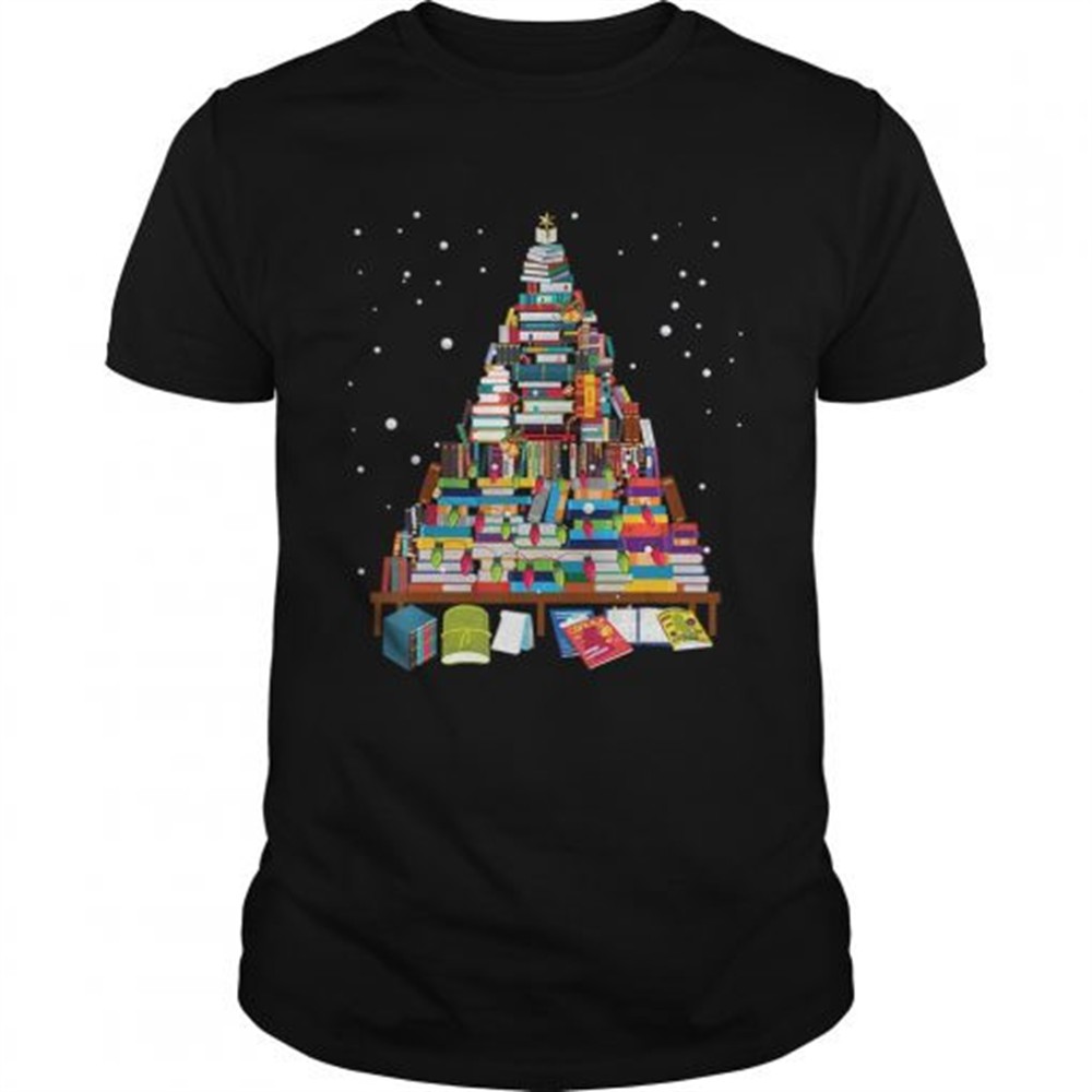 merry-christmas-library-tree-gift-for-book-lover-librarian-shirt-jbvd38fj Merry Christmas Library Tree Gift For Book Lover Librarian shirt
