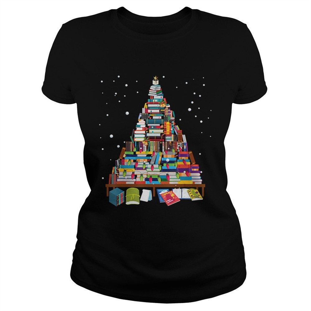 merry-christmas-library-tree-gift-for-book-lover-librarian-shirt-jbvd38fj Merry Christmas Library Tree Gift For Book Lover Librarian shirt