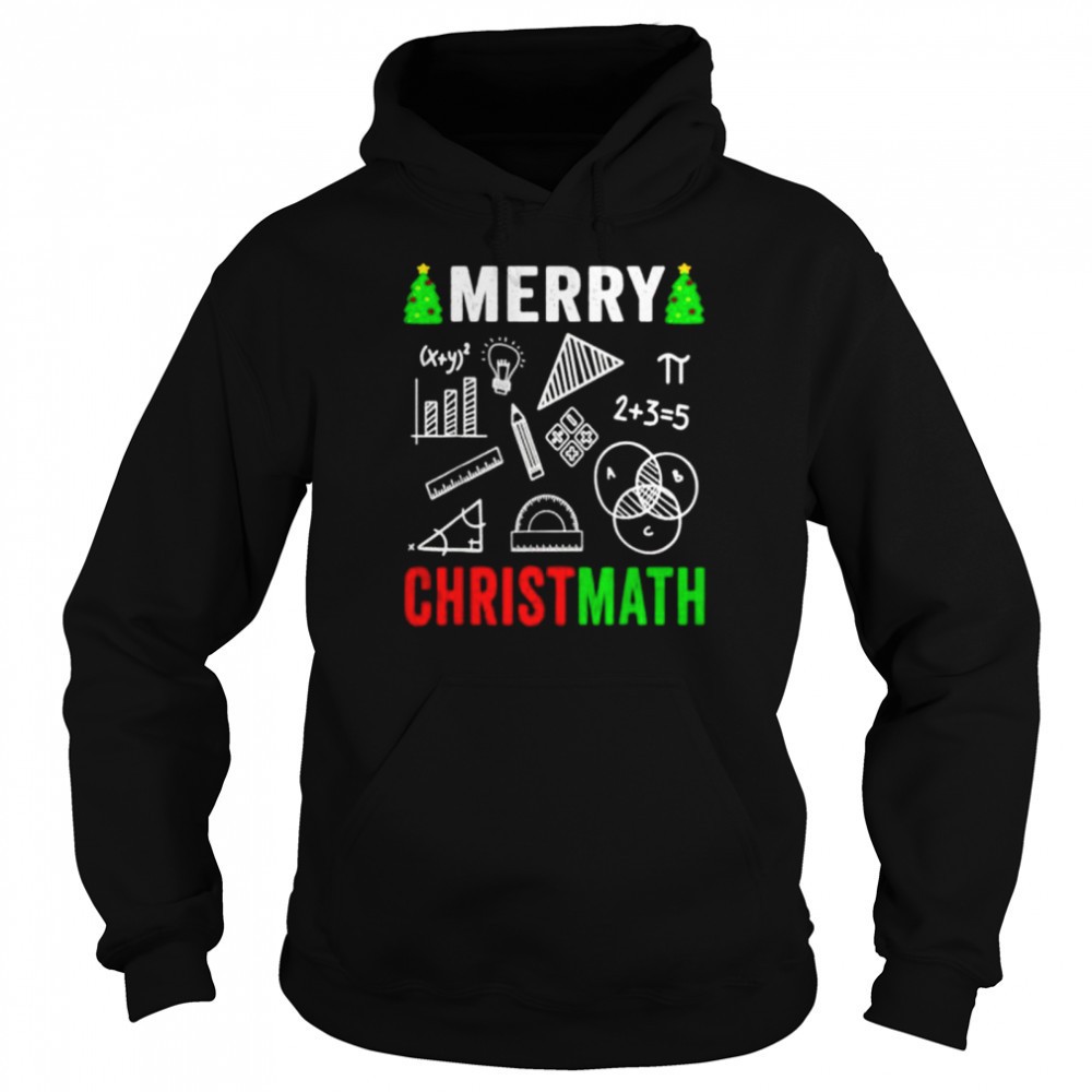 Merry Christmas Math Teacher shirt