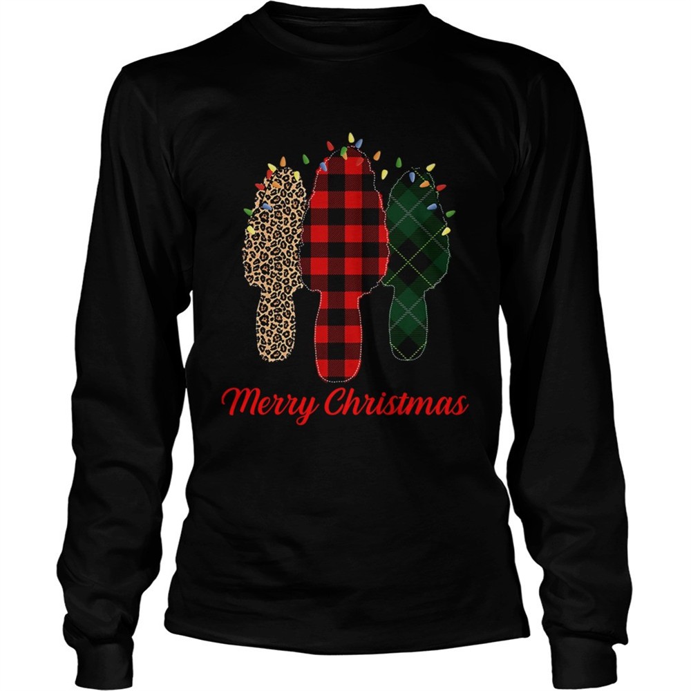 merry-christmas-morel-buffalo-plaid-gift-for-mushroom-hunting-shirt-i8qzdk5m Merry Christmas Morel Buffalo Plaid Gift For Mushroom Hunting shirt