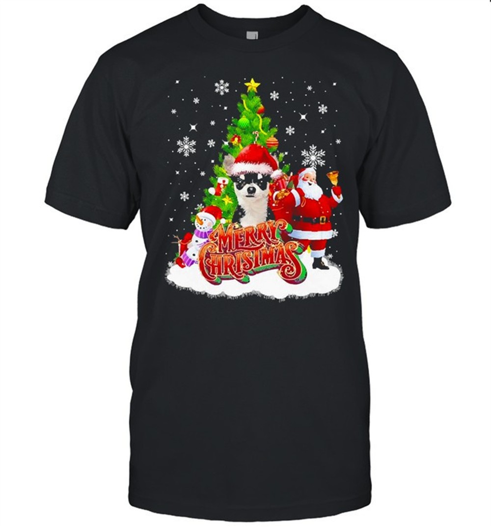 merry-christmas-santa-claus-black-chihuahua-sweater-shirt-3sw57vpn Merry Christmas Santa Claus Black Chihuahua Sweater Shirt