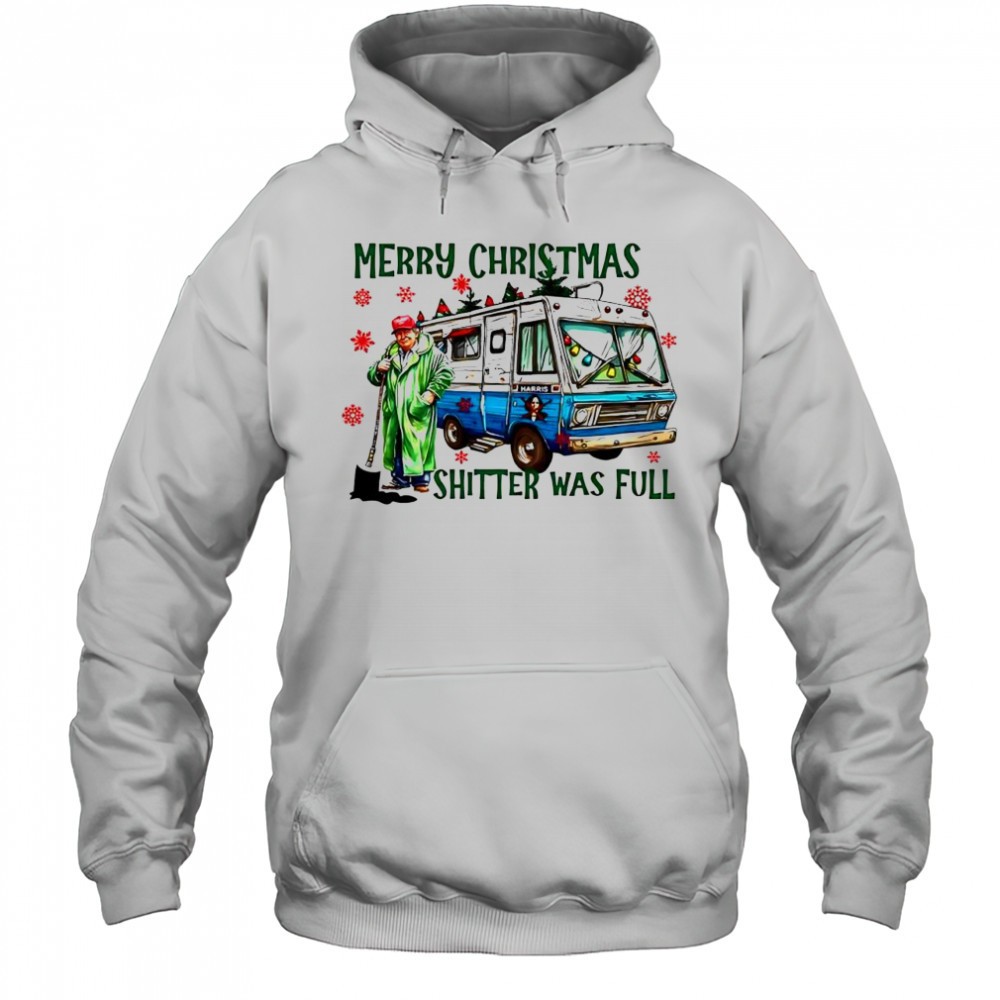 Merry Christmas Shitter was Full President Trumpmas shirt