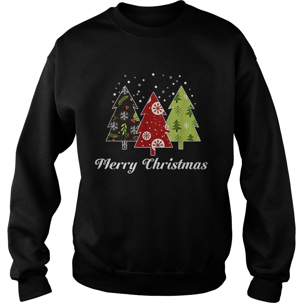 Merry Christmas Three Trees shirt