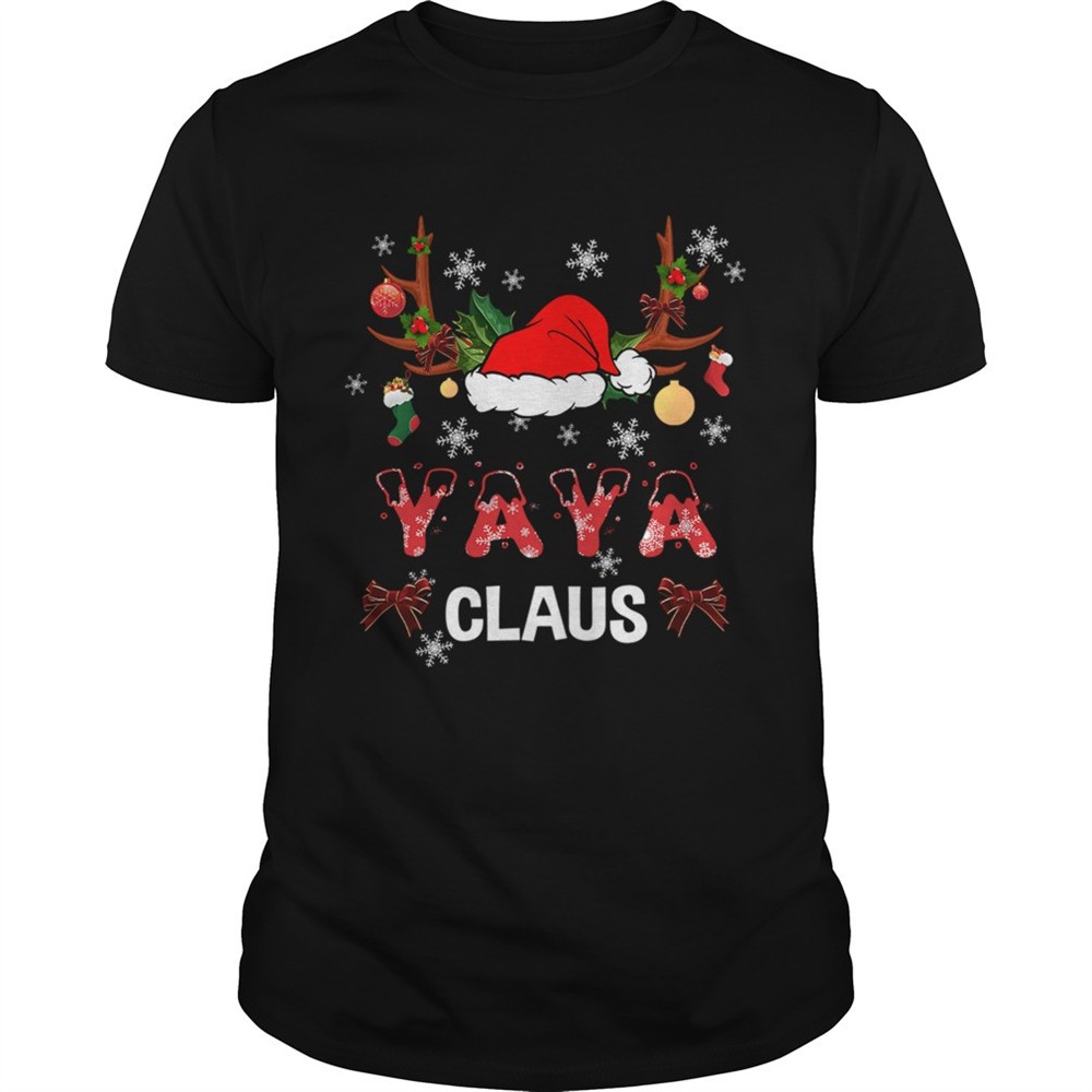 merry-christmas-yaya-claus-hat-santa-tshirt-s3f3h3ve Merry Christmas Yaya Claus Hat Santa TShirt