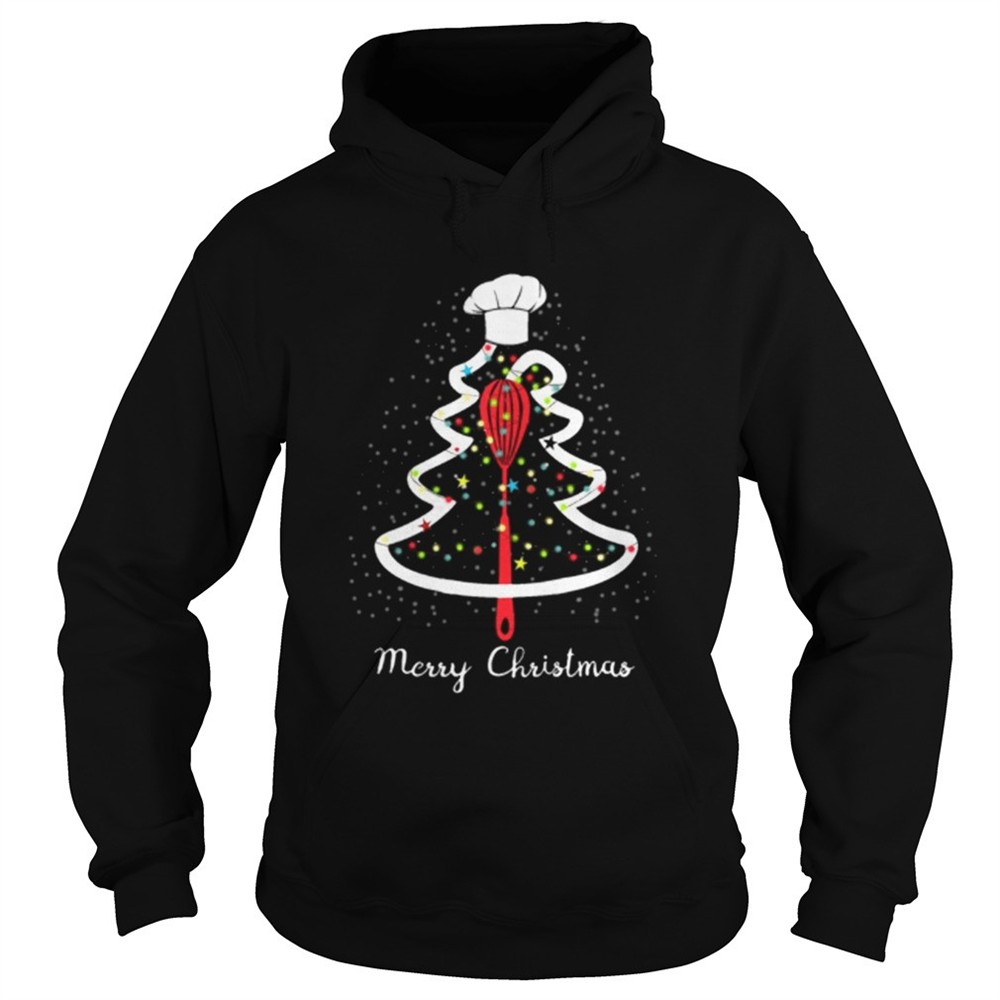 Merry Christmast tree chef Shirt