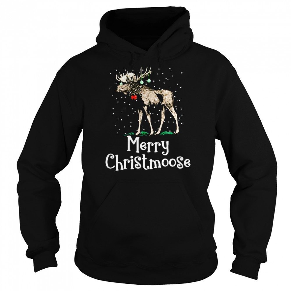 Merry Christmoose Christmas Shirt