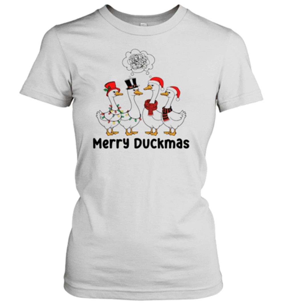 merry-duckmas-funny-christmas-disney-duck-t-shirt-l83rpv0q Merry Duckmas Funny Christmas Disney Duck T-Shirt