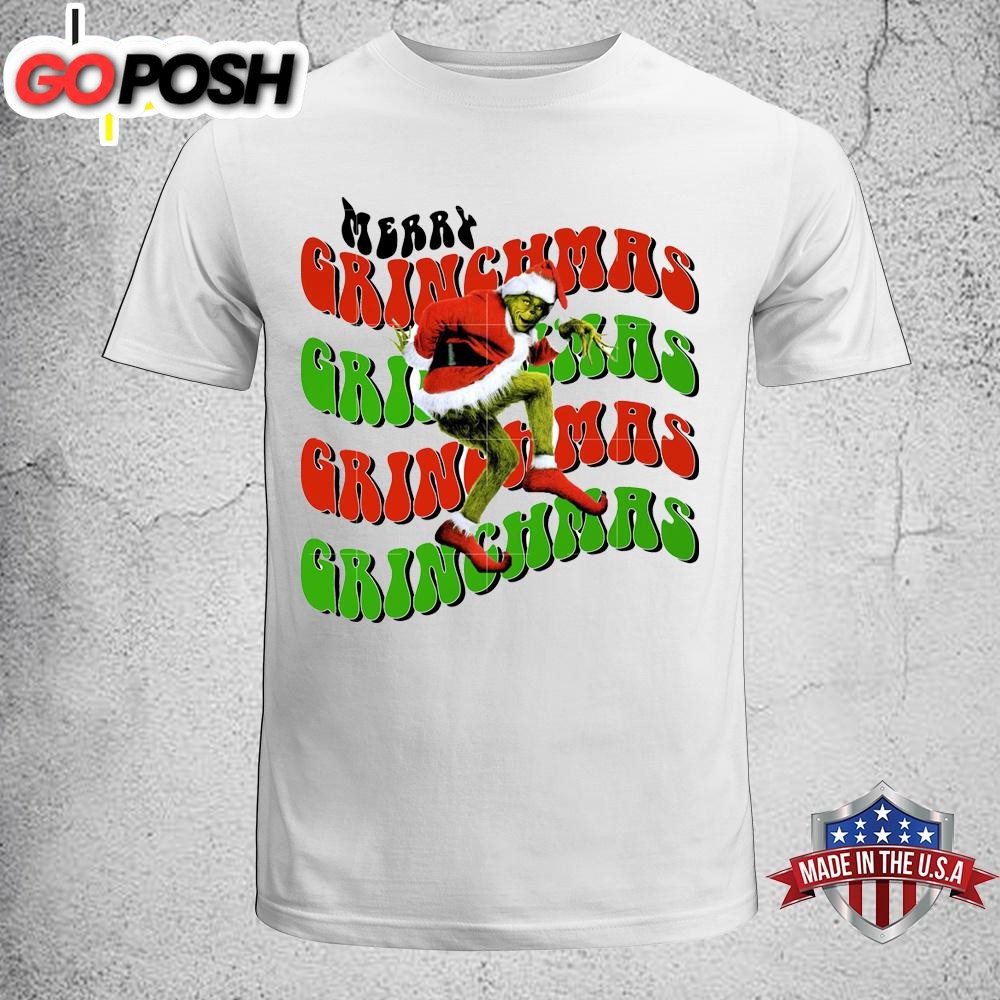 Merry Grinchmas Christmas Unisex T-Shirt