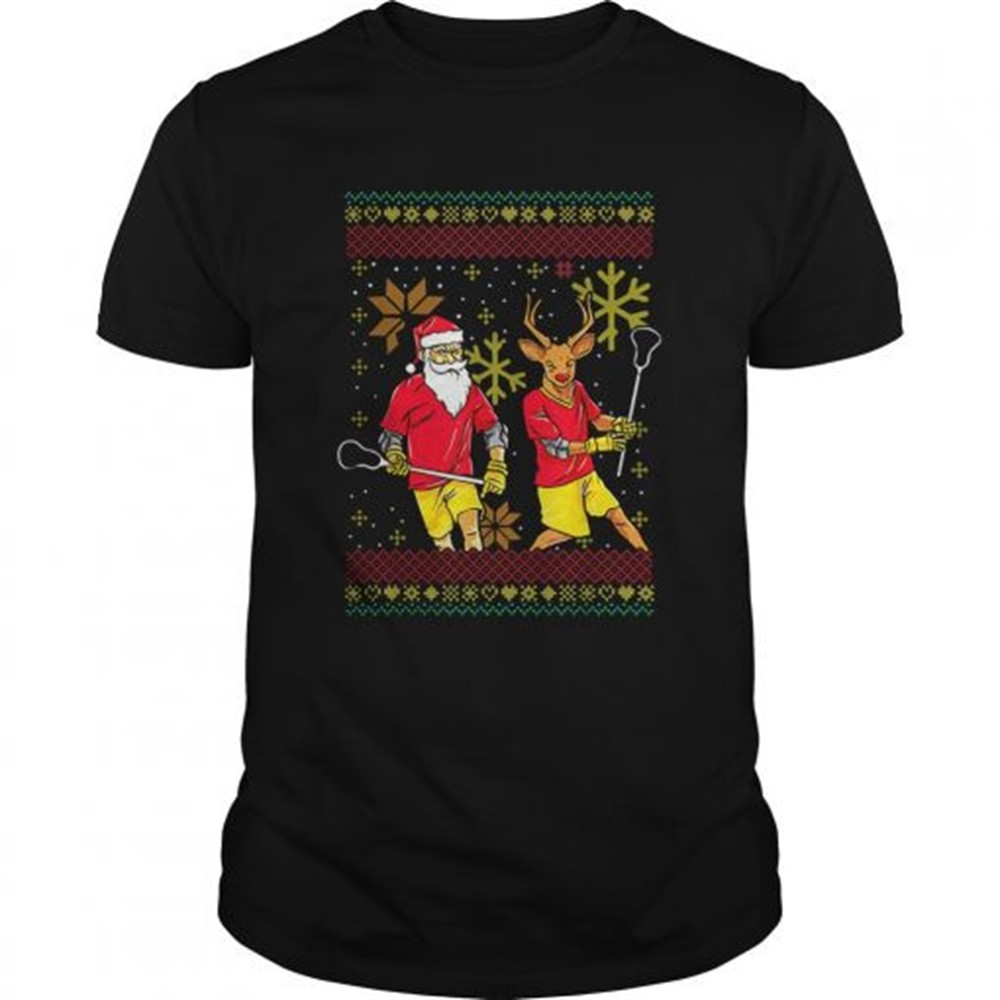 merry-laxmas-christmas-lacrosse-player-reindeer-santa-claus-ugly-shirt-cs0cxrou Merry Laxmas Christmas Lacrosse Player Reindeer Santa Claus Ugly shirt