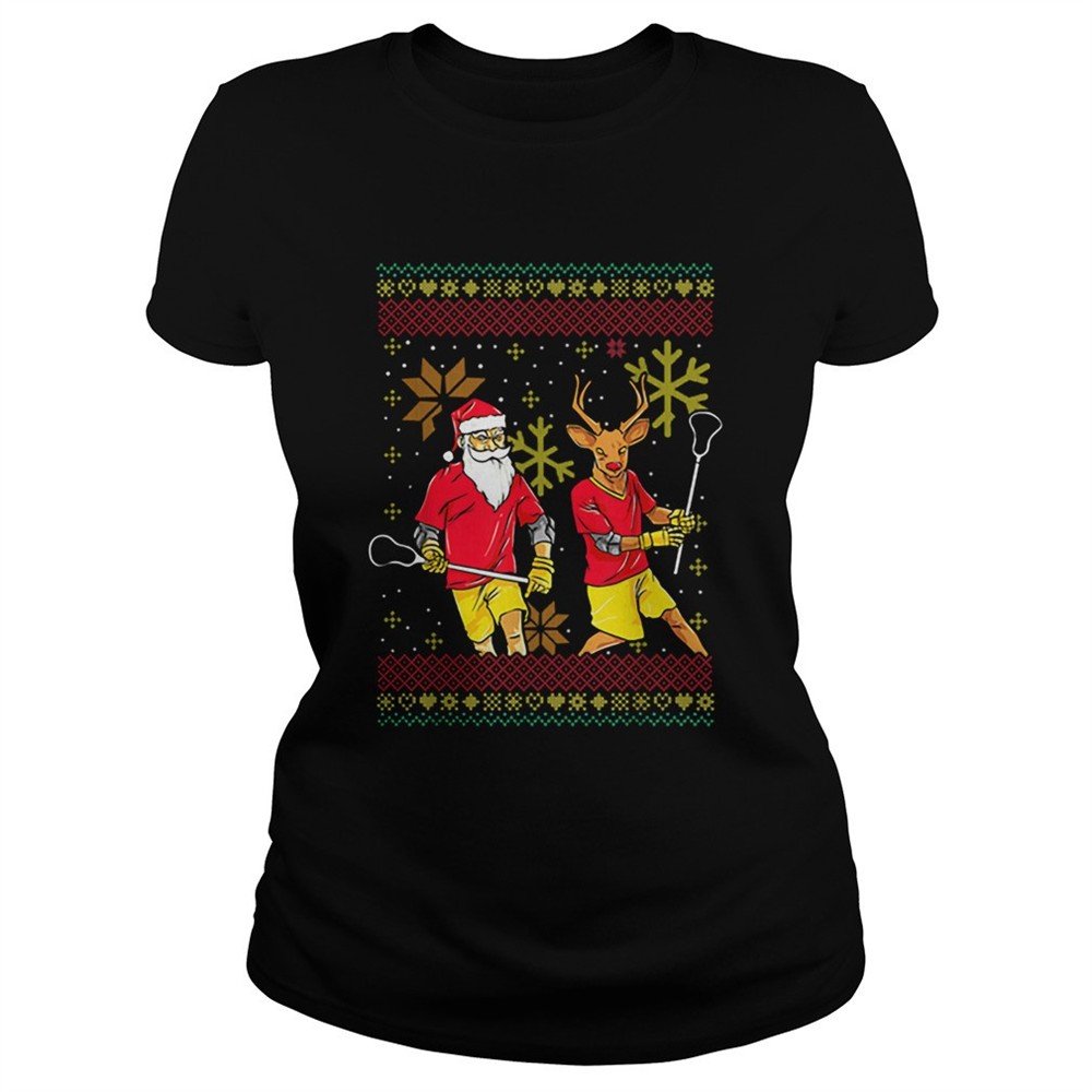 merry-laxmas-christmas-lacrosse-player-reindeer-santa-claus-ugly-shirt-cs0cxrou Merry Laxmas Christmas Lacrosse Player Reindeer Santa Claus Ugly shirt