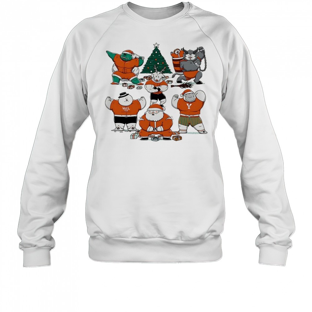 merry-muscular-christmas-characters-shirt-uafz83wc Merry Muscular Christmas characters shirt