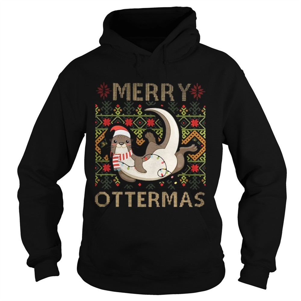 Merry Ottermas Christmas Ugly Shirt
