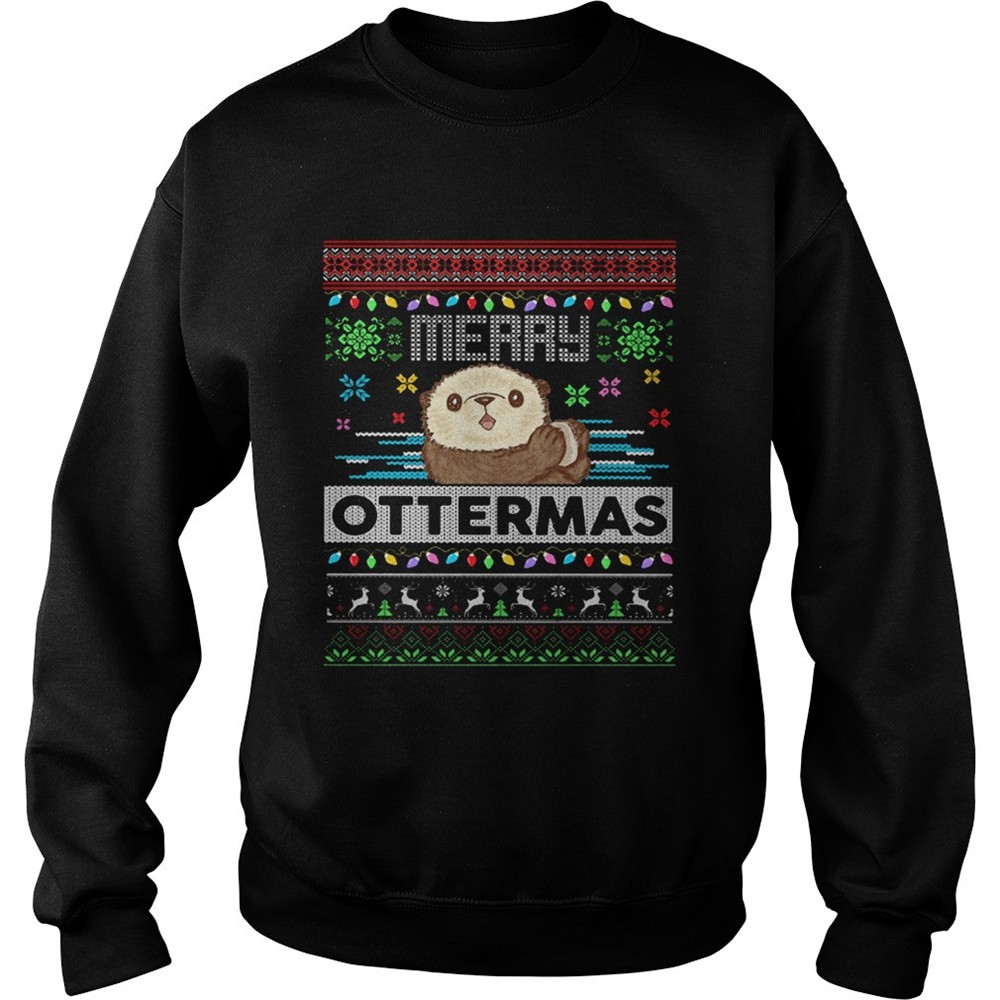 Merry Ottermas Ugly Christmas shirt