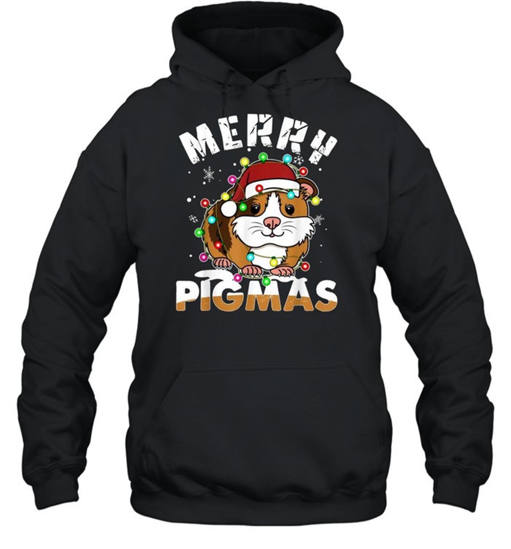 Merry Pigmas Xmas Christmas Guinea Pig shirt