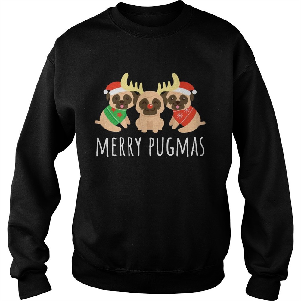 Merry Pugmas Pug Dog Ugly Christmas shirt