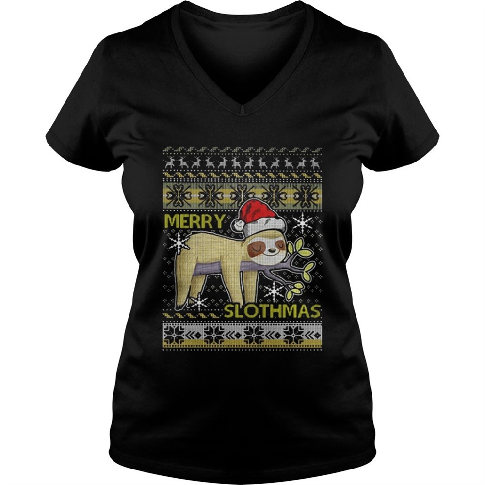 merry-slothmas-christmas-hat-shirt-tmb0nnv0 Merry Slothmas christmas hat shirt