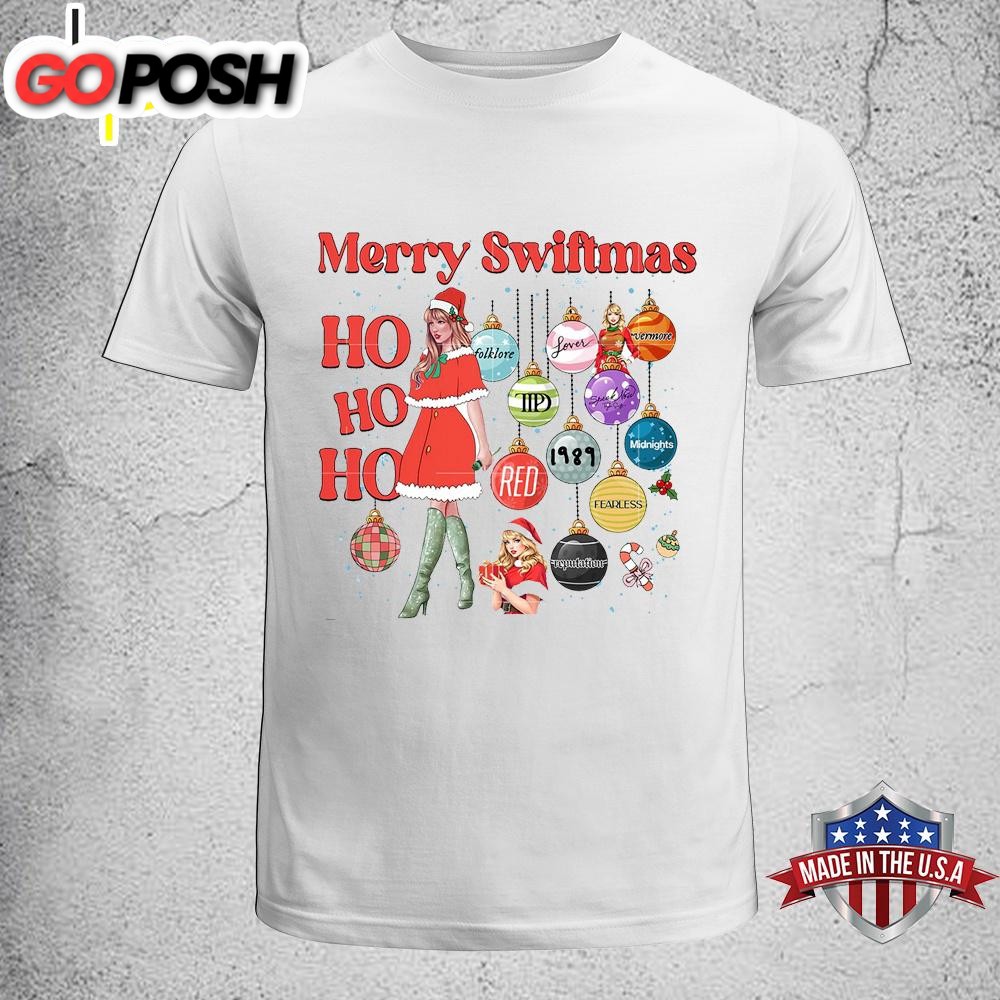 Merry Swiftmas Ho Ho Ho Taylor Swift Christmas Unisex T-Shirt