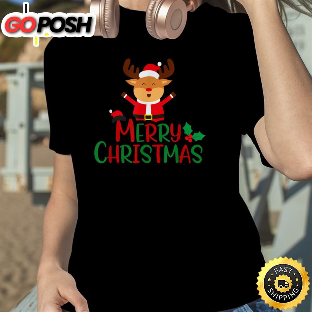 Merry Xmas And A Happy New Year Unisex Basic T-shirt