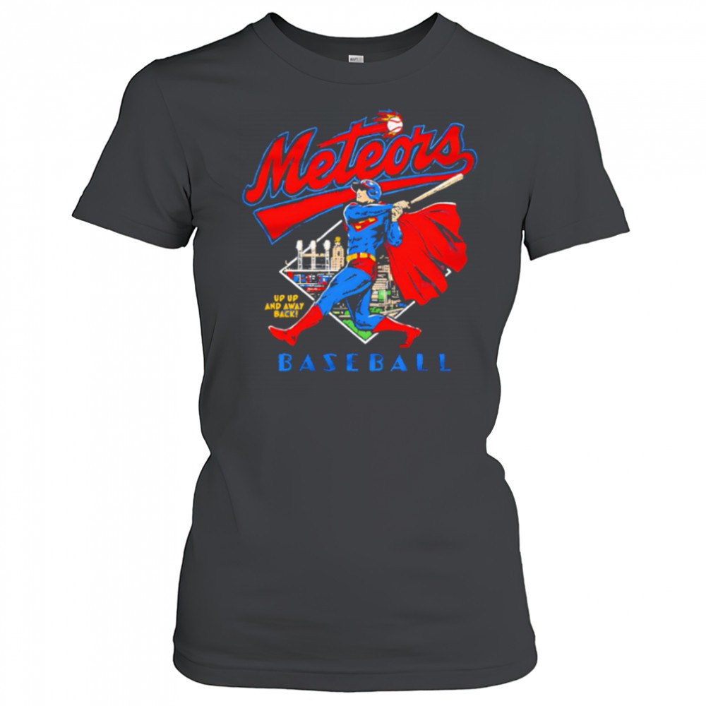 meteors-superman-up-up-and-away-back-baseball-shirt-pn0qbn0r Meteors Superman Up Up And Away Back baseball shirt