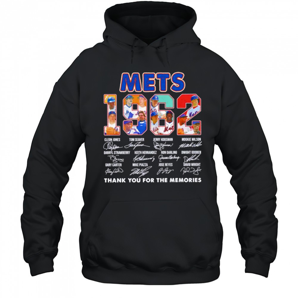 Mets 1962 thank you for the memories shirt