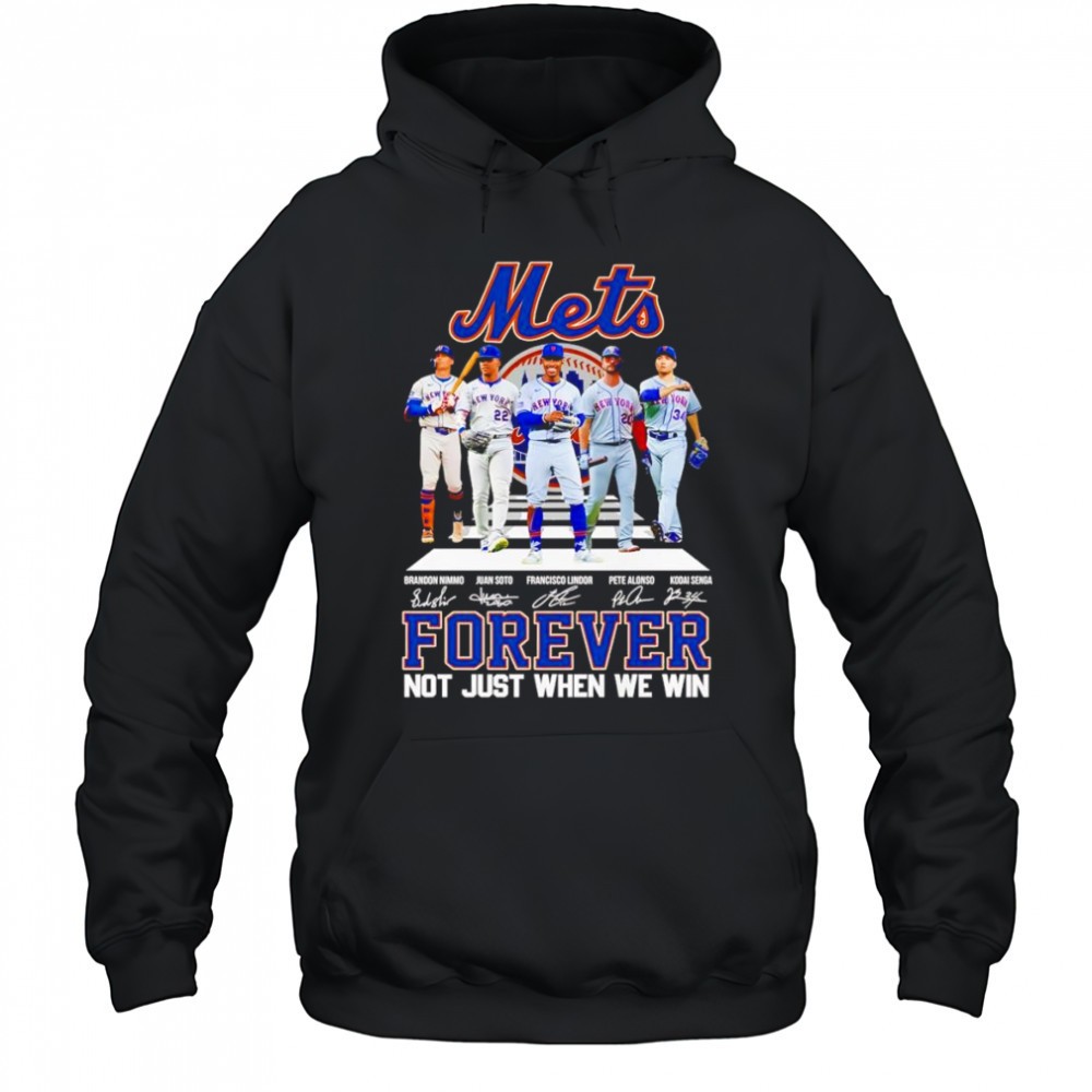 Mets cross road forever not just when we win shirt