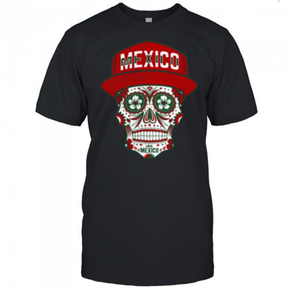 mexico-branded-sugar-skull-black-shirt-pyy4droi Mexico Branded Sugar Skull Black Shirt