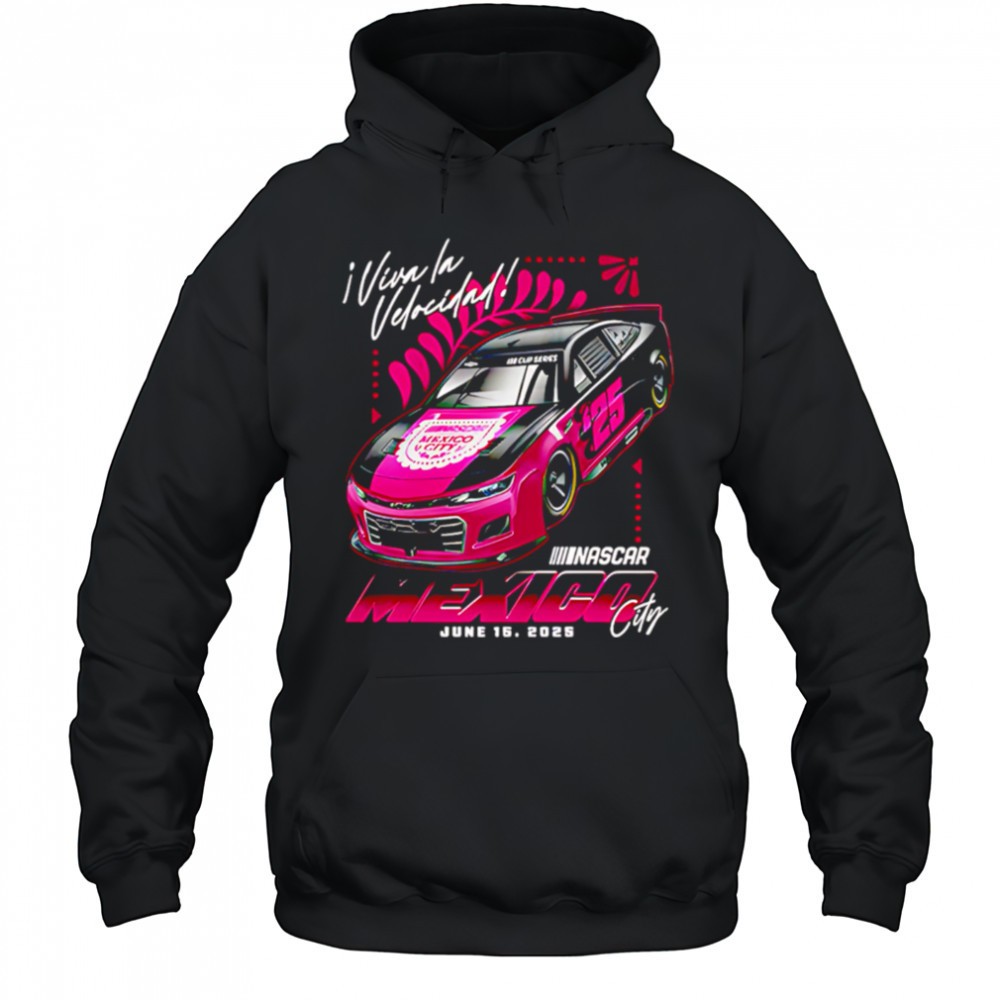 Mexico City Ghost Car Nascar 2025 shirt