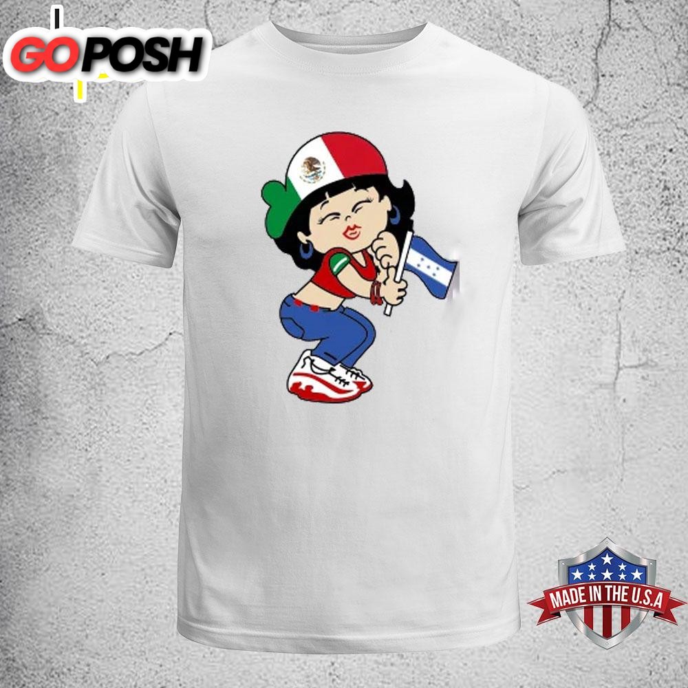 Mexico Honduras Shirt Honduran Mexican Tee Shirt Hond Mexicana T-Shirt