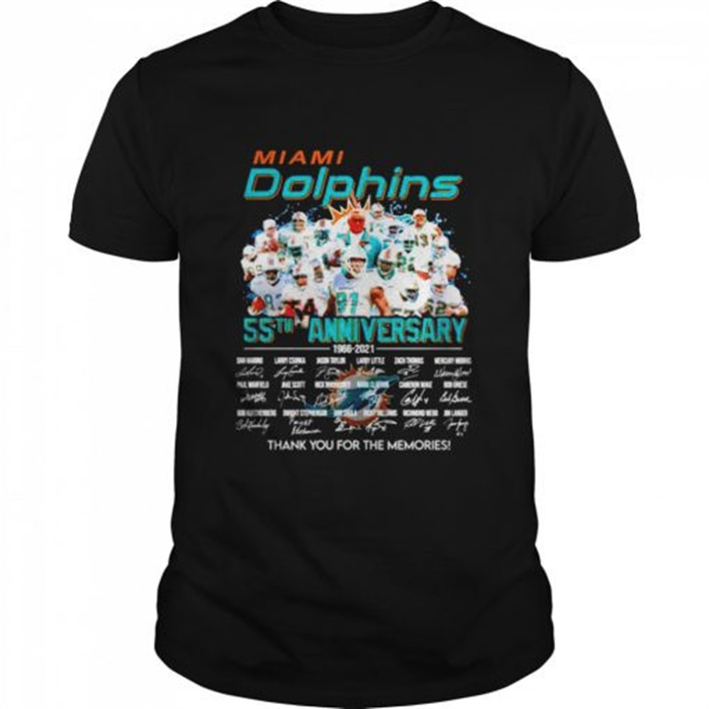 miami-dolphins-55th-anniversary-1966-2021-thank-you-for-the-memories-signatures-ssh058eb Miami Dolphins 55th anniversary 1966 2021 thank you for the memories signatures shirt
