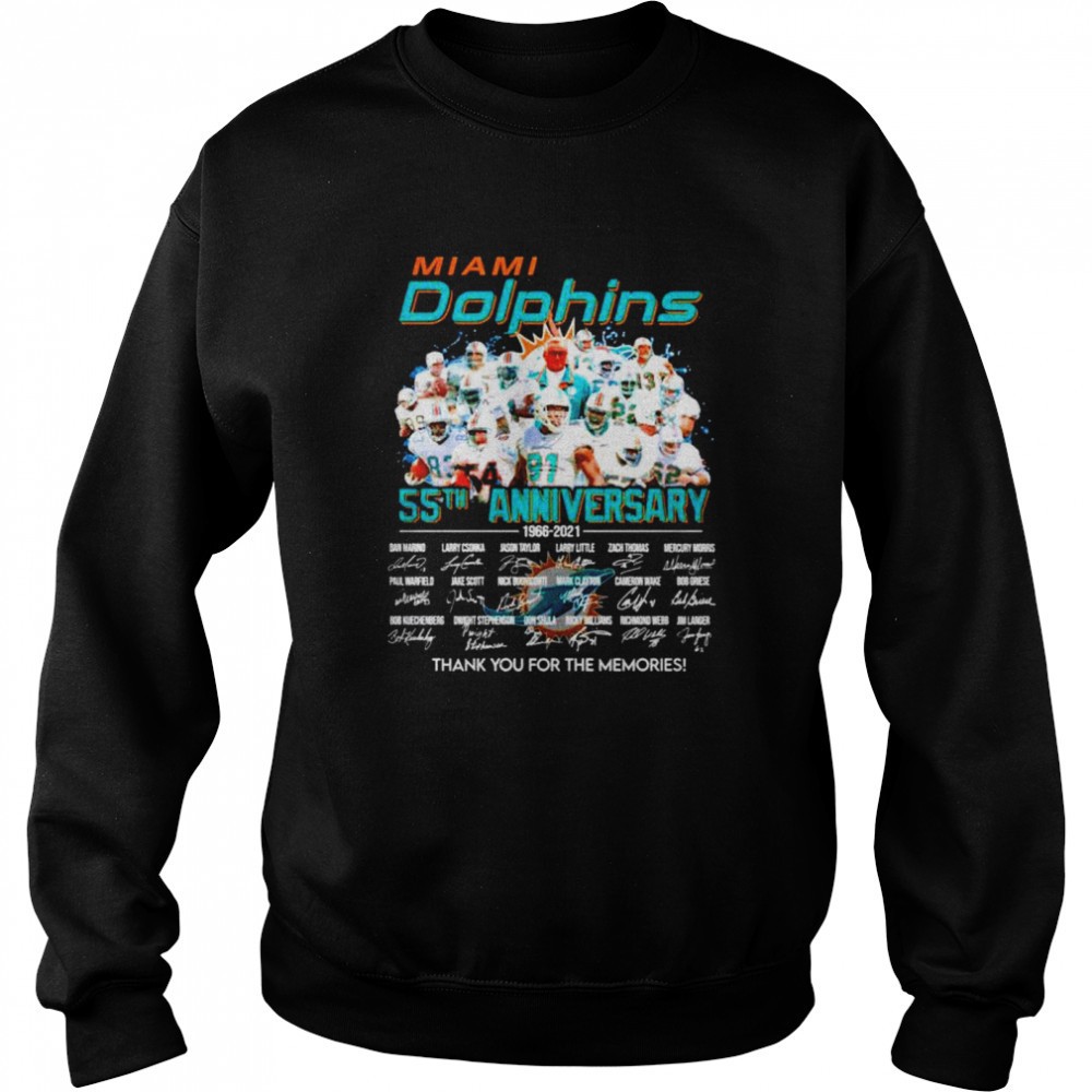 miami-dolphins-55th-anniversary-1966-2021-thank-you-for-the-memories-signatures-ssh058eb Miami Dolphins 55th anniversary 1966 2021 thank you for the memories signatures shirt