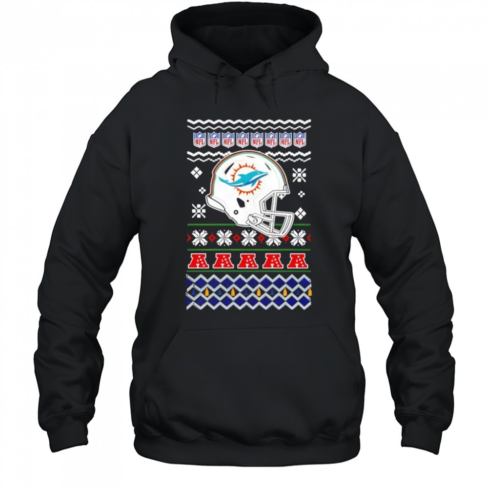 Miami Dolphins American Football Christmas NFL 2025 shirt