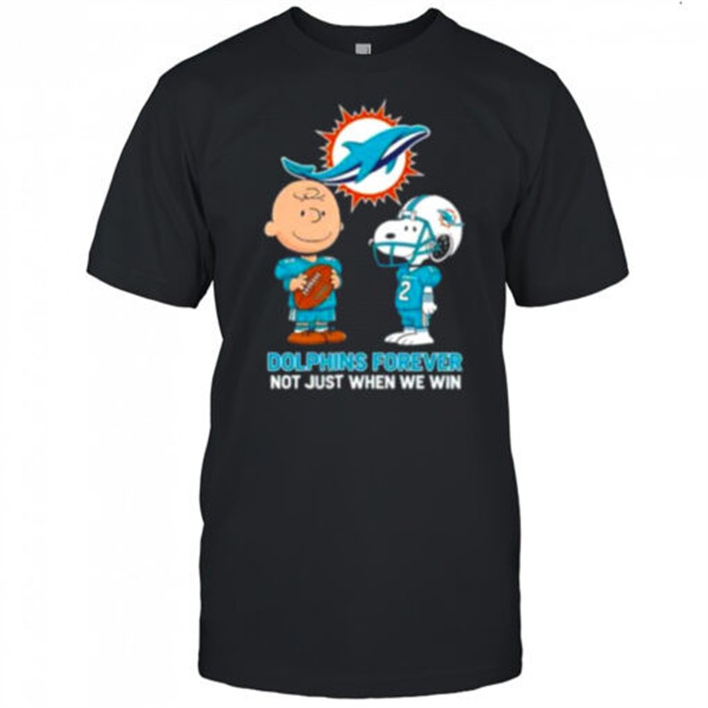 miami-dolphins-charlie-brown-snoopy-dolphins-forever-not-just-when-we-win-shirt-g14dl7f2 Miami Dolphins Charlie Brown Snoopy Dolphins Forever Not Just When We Win shirt