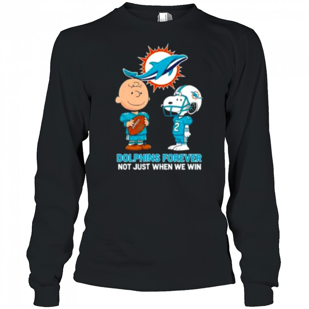 miami-dolphins-charlie-brown-snoopy-dolphins-forever-not-just-when-we-win-shirt-g14dl7f2 Miami Dolphins Charlie Brown Snoopy Dolphins Forever Not Just When We Win shirt