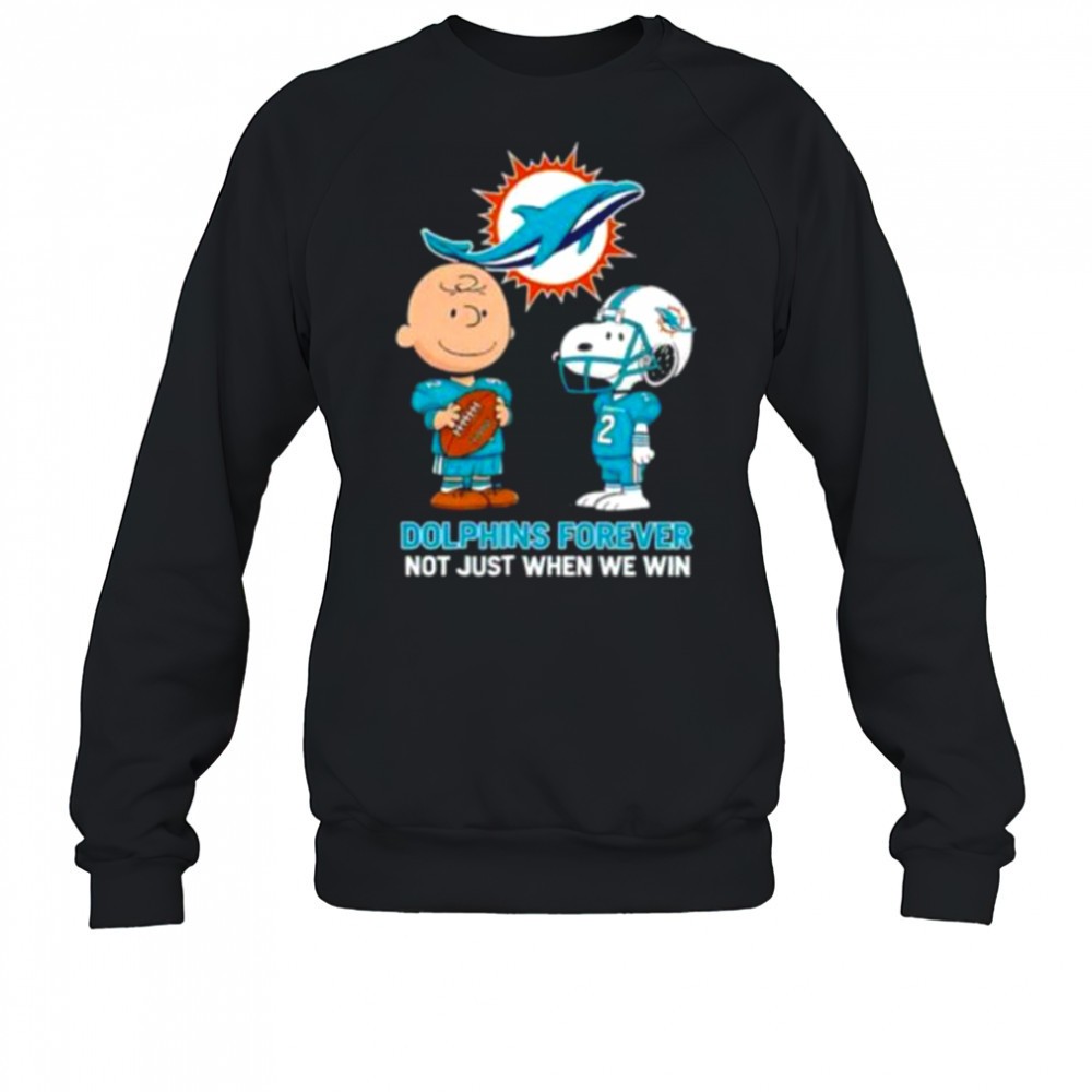 miami-dolphins-charlie-brown-snoopy-dolphins-forever-not-just-when-we-win-shirt-g14dl7f2 Miami Dolphins Charlie Brown Snoopy Dolphins Forever Not Just When We Win shirt
