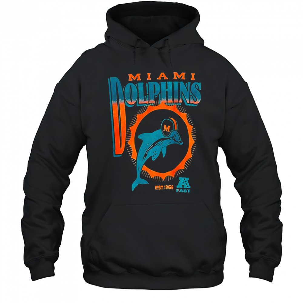 Miami Dolphins football est 1966 AFC East shirt