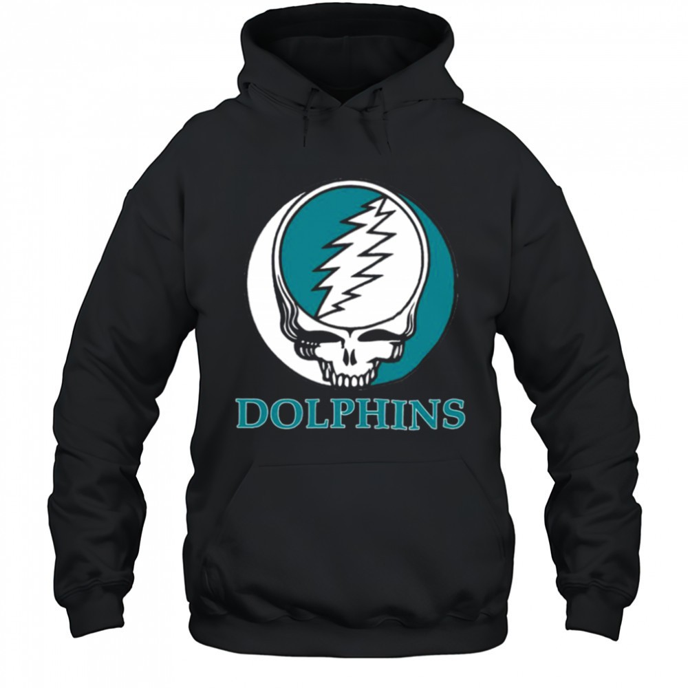Miami Dolphins Grateful Dead logo shirt