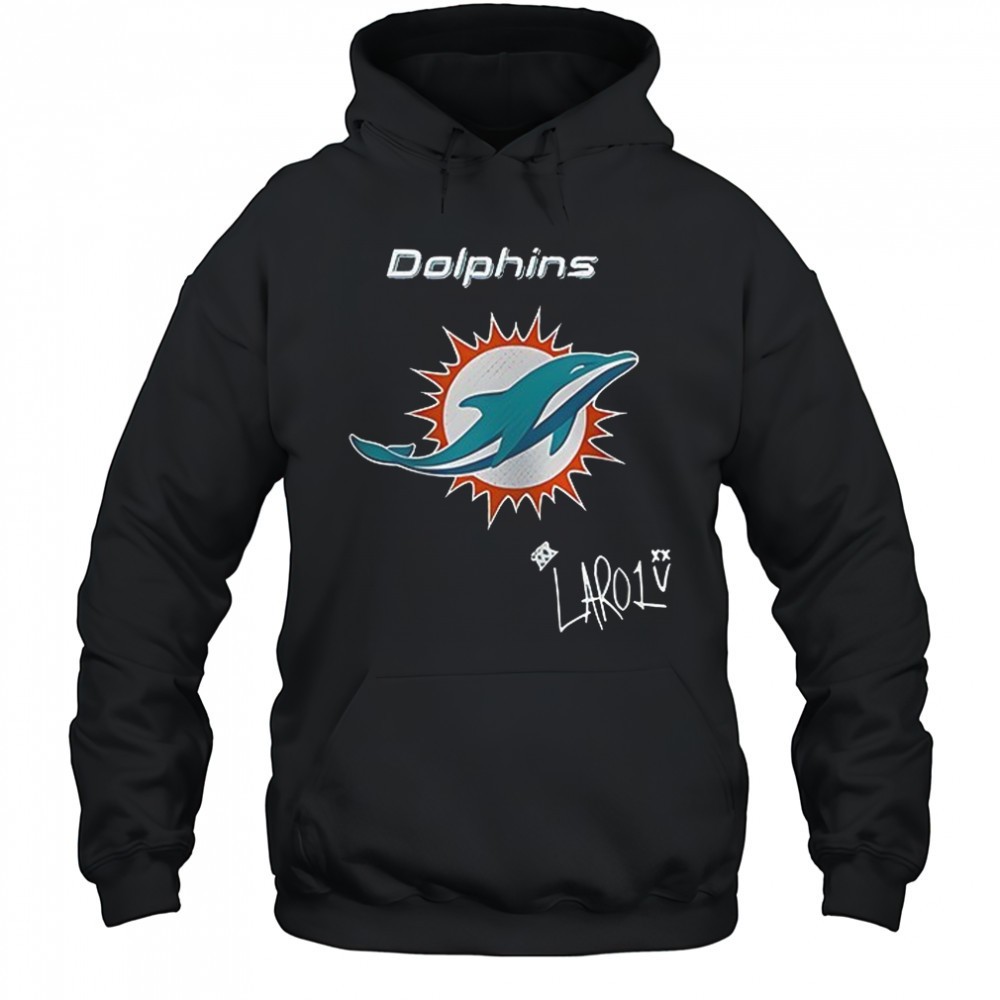 Miami Dolphins Kid LAROI Berlin Game 2025 logo shirt