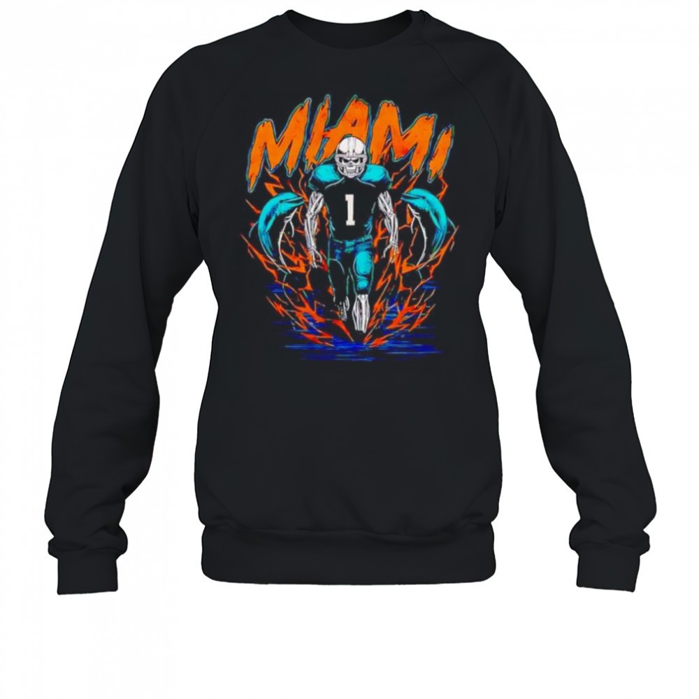 miami-dolphins-skeleton-football-player-number-1-shirt-10wguf6o Miami Dolphins Skeleton Football Player number 1 shirt